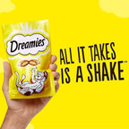 Dreamies Cat Treats Cheese 350g (pack of 2)