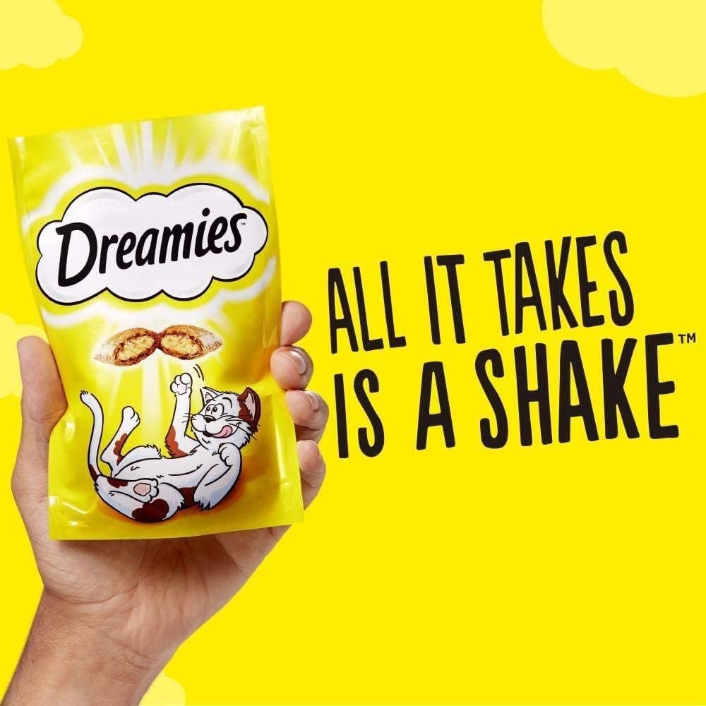 Dreamies Cat Treats Cheese 350g (pack of 2)