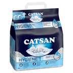 Catsan Hygiene Non-Clumping Cat Litter, 100 Percent Natural, Absorbent, 10 Litre, White