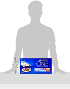 PURINA ONE Adult Cat Food Mini Fillets in Gravy 40 x 85g