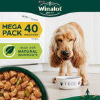 WINALOT Sunday Dinner Mixed in Gravy Wet Dog Food Pouches 40x100g