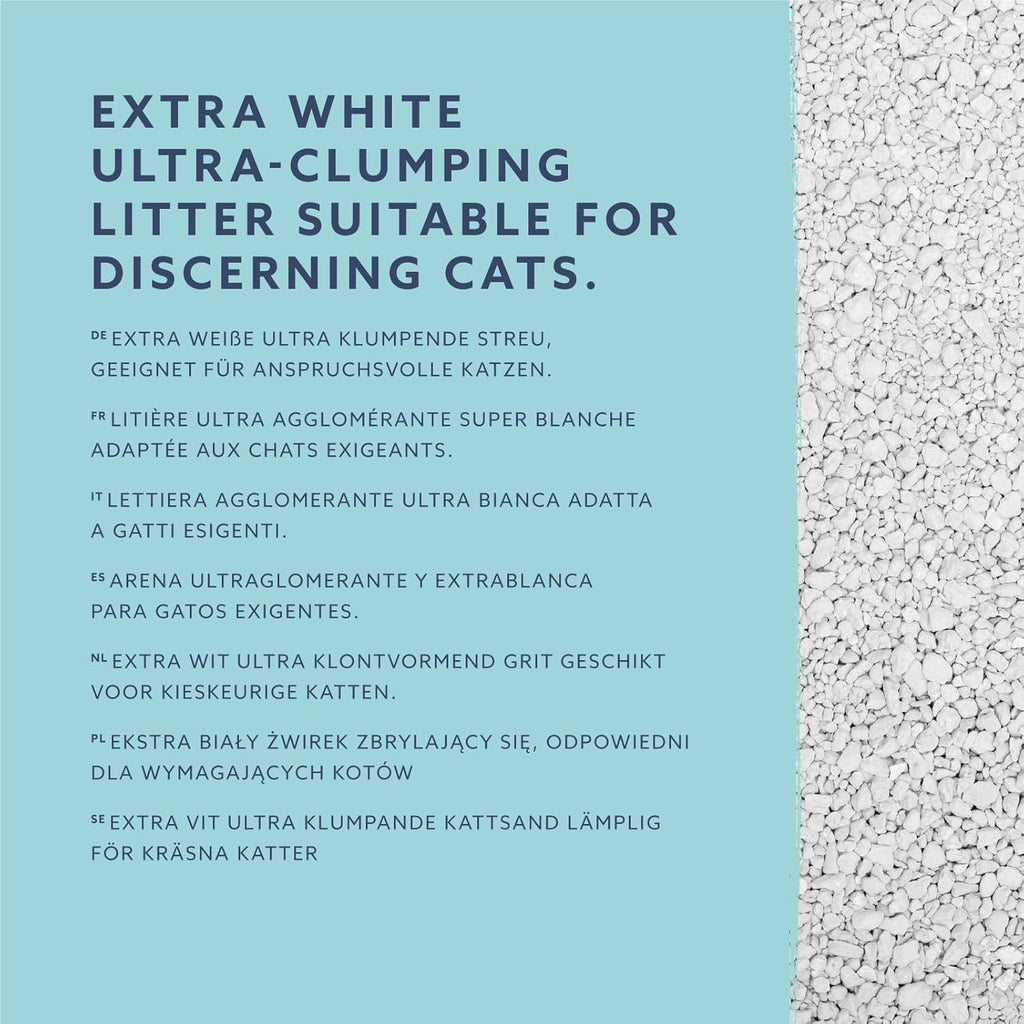 by Amazon Extra White Ultra Clumping Cat Litter 10L