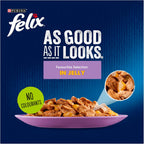 FELIX As Good As it Looks Favourites Selection in Jelly Wet Cat Food 120x85g
