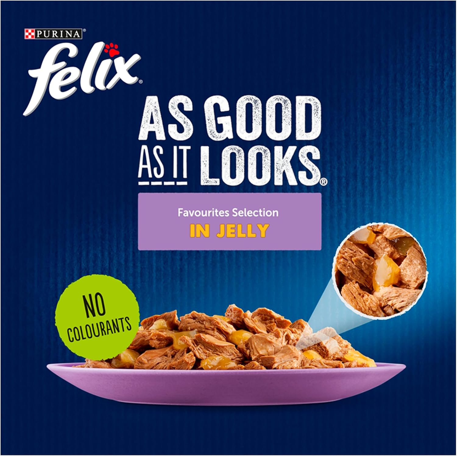 FELIX As Good As it Looks Favourites Selection in Jelly Wet Cat Food 120x85g