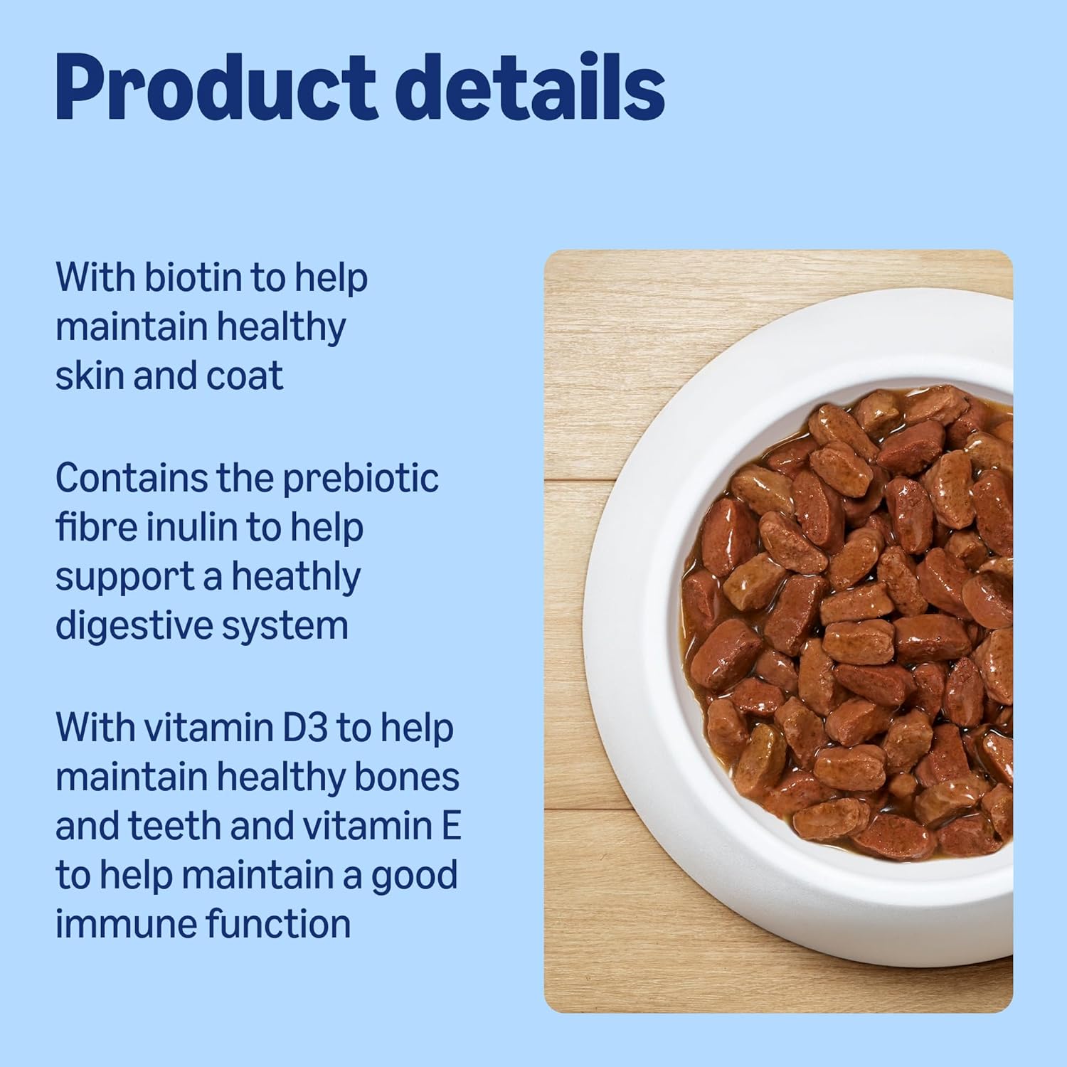 by Amazon Complete Wet Food for Adult Dogs, Meat Selection in Gravy, 4.8 kg (48 pouches of 100g)