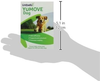 YuMOVE Joint Supplement for Dogs, Essential Dog Hip and Joint Support for Adult Dogs with Glucosamine, Chondroitin, Green Lipped Mussel, Aged 6 to 8, 120 Tablets