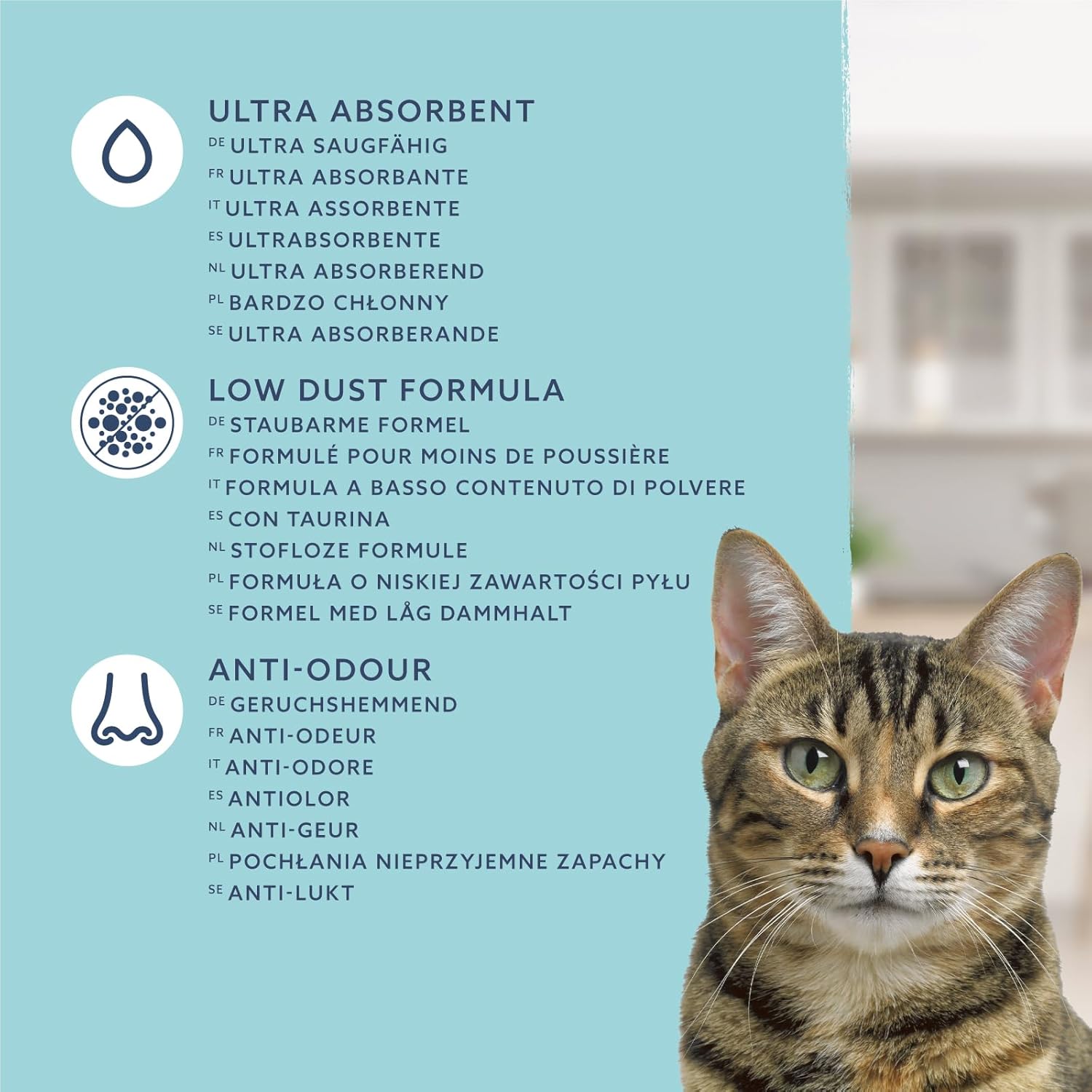 by Amazon Extra White Ultra Clumping Cat Litter 10L