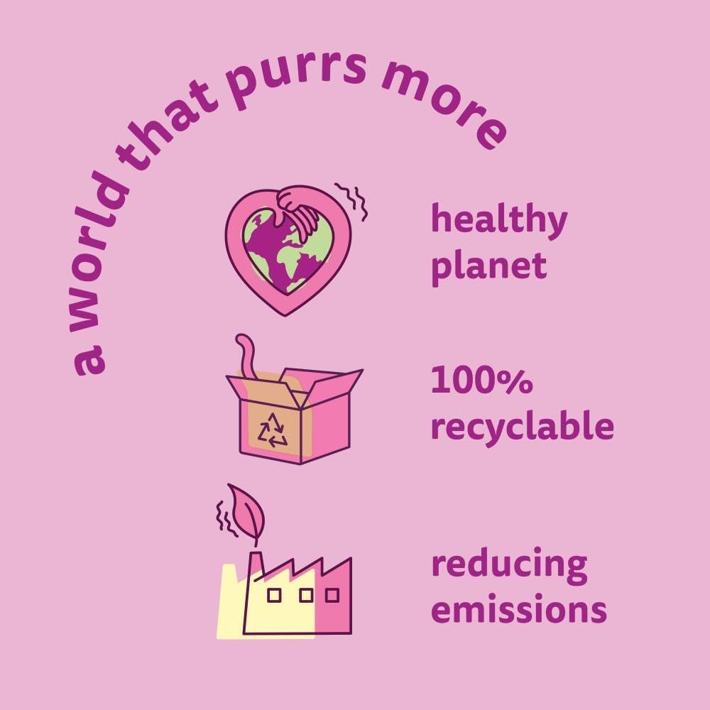 WHISKAS - 7+- Senior Wet Cat Food Pouches - 40 x 85 g - Poultry in Jelly - Bulk Cat Food Megapack - 40 Pouches