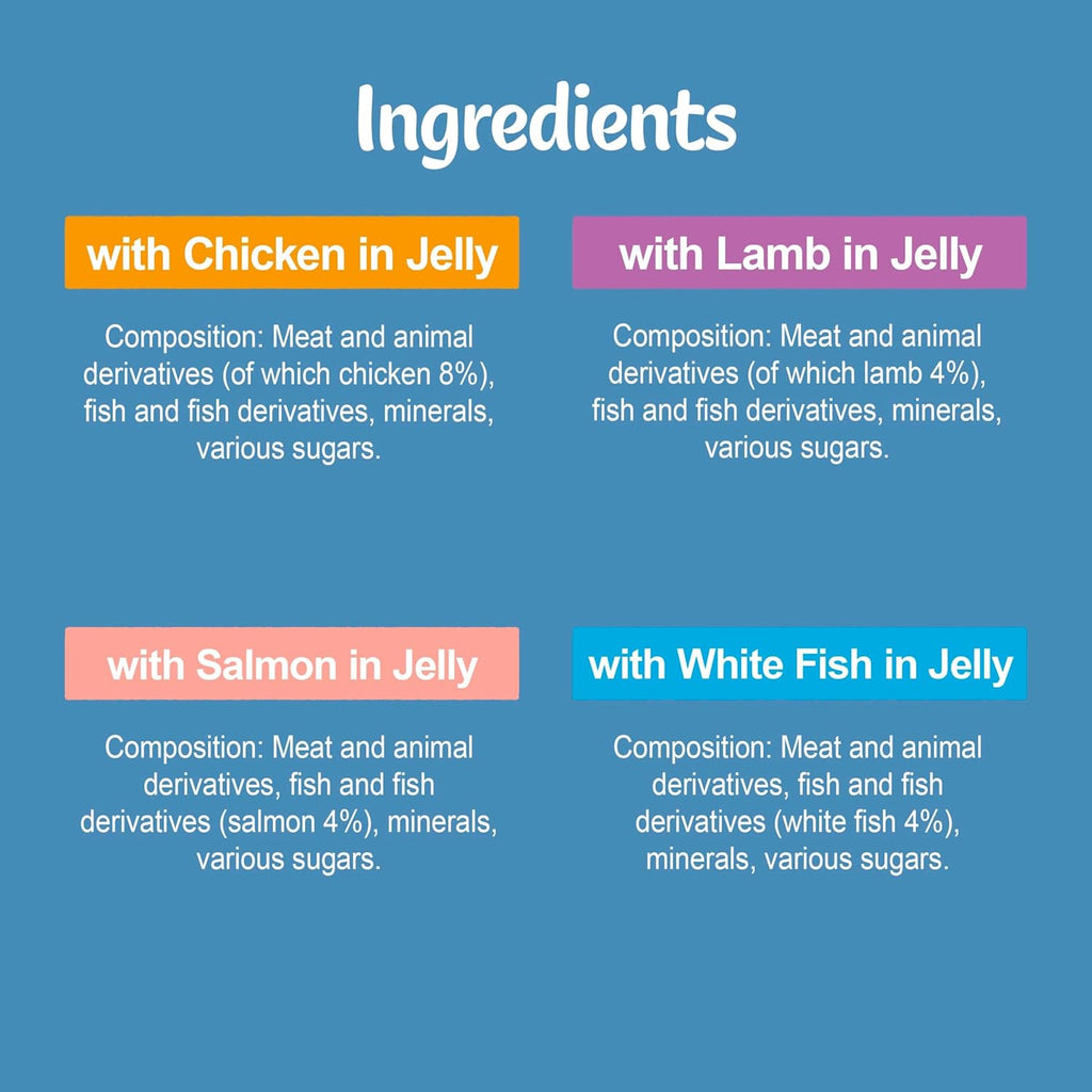 FELIX Original Mixed Selection in Jelly Wet Cat Food 40x85g