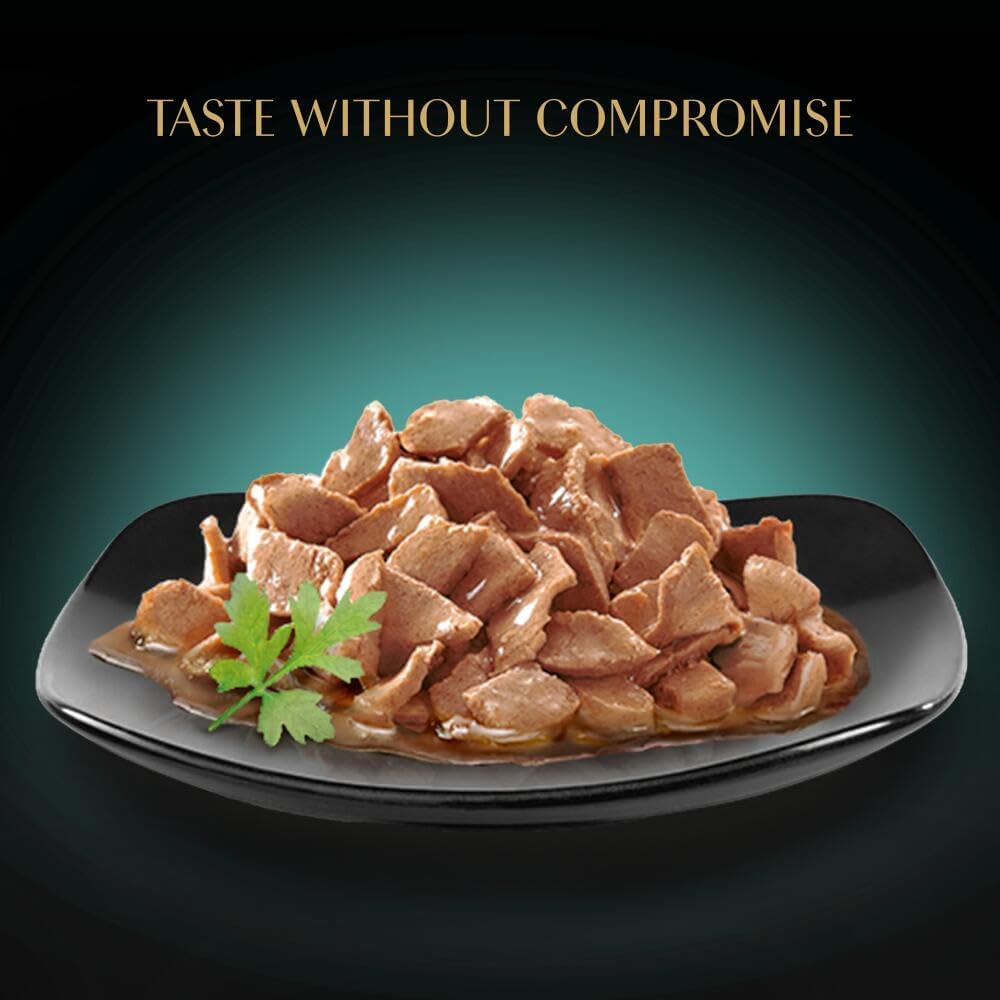 Sheba Cat Wet Food - Fresh and Fine - Cat Pouches Poultry in Gravy - 50 x 50 g Pack