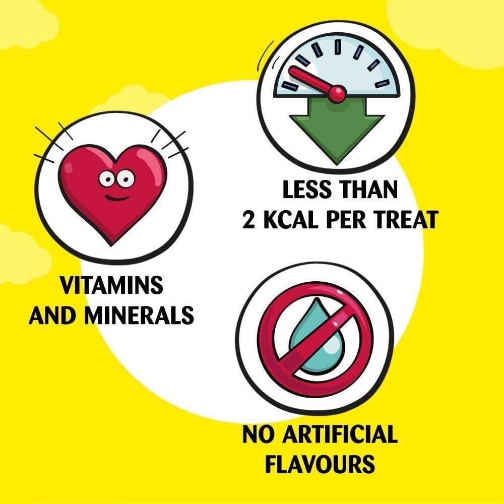 DREAMIES - Chicken Cat Treats - 2x350g - Multipack Snacks 2 Mega Tubs - Bulk Cat Food