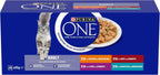 PURINA ONE Adult Cat Food Mini Fillets in Gravy 40 x 85g