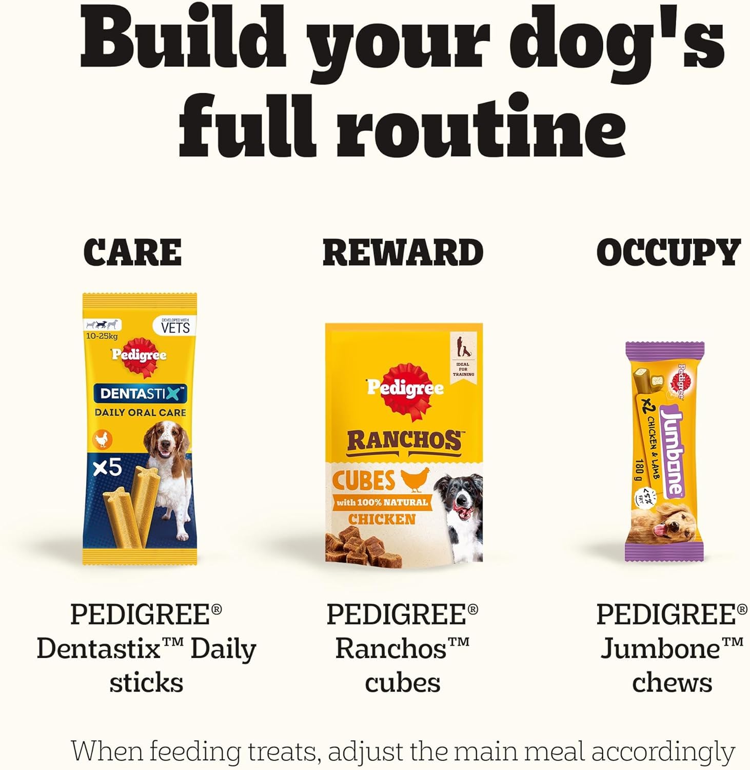 Pedigree Biscrok Multi Mix - Dog Treats - Bone-Shaped Biscuits - 500 g