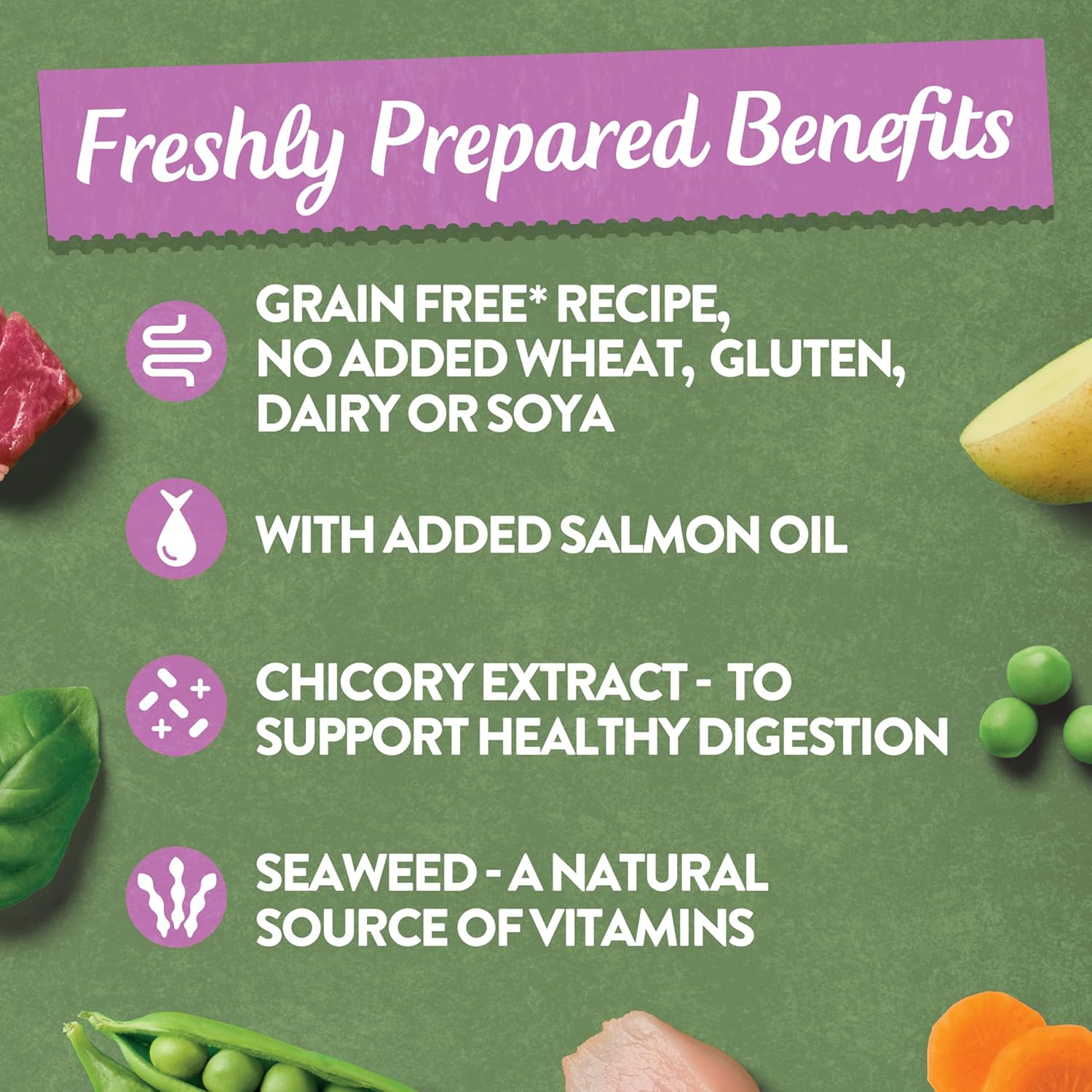 Harringtons Complete Wet Tray Grain Free Hypoallergenic Adult Dog Food Meaty Bumper Pack 16x400g - Chicken, Lamb, Beef & Turkey - Made with All Natural Ingredients (Package may vary)