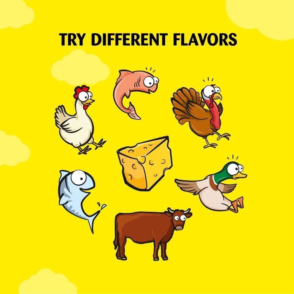 Dreamies Cat Treats Cheese 350g (pack of 2)