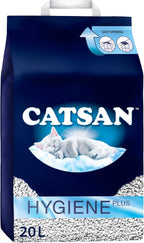 Catsan Hygiene Plus Cat Litter White, 20L