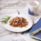 GOURMET Perle Ocean Collection Adult Wet Cat Food Mini Fillets in Gravy Tuna, Shrimp, Plaice, Salmon, White fish, Ocean Fish 40 x 85g Pouches